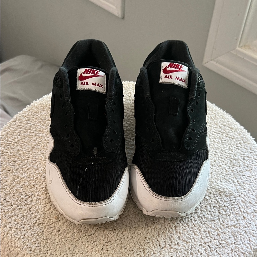 Nike Air Max Black and White Shoes